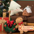 クリスマス ぬいぐるみ ins tiktok映える 抱き枕 置き物 ジンジャーマン 人形 クリスマスツリー 花輪 装飾おもちゃ 柔らかい ふわふわ
