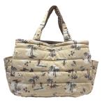 Hulalani/フララニ中綿 大トートBag 252HU4BG051 BEG/BLB2127