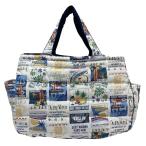 Hulalani/フララニ中綿 大トートBag 252HU4BG051 WHT/BLB2128