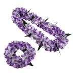 [ ограничение специальная цена ]Kapalili плюмерия po Epo e Ray * головная повязка комплект / лиловый /FLKP524