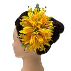  Spider Lilly волосы - зажим желтый ( обратная сторона сторона . изменение сделал )/HP284C