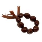 Yahoo! Yahoo!ショッピング(ヤフー ショッピング)ククイブレスレット ブラウン塗装仕様（色ムラとニオイがあります）  KB02