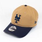 ニューエラ New Era NEW ERA 帽子 キャップ 940 9FORTY MLB アンストラクチャード Unstructured ニューヨーク・メッツ カーキネイビー