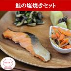 鮭の塩焼きセット(B-27)冷凍 弁当 宅配 おかず 惣菜 健康 弁当 カロリー 塩分 高血圧 メタボ からだデリ 味の富士山