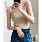 リブ ニットキャミソール サマーニ�