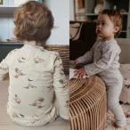  детская пижама верх и низ в комплекте ребенок Kids детская одежда мужчина девочка салон одежда boys девушки детская пижама нижнее белье хлопок спальная одежда весна осень-зима 