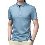 ポロシャツ メンズ ゴルフシャツ 半袖 無地 メンズ ゴルフトップス 吸汗速乾 消臭機能付 5カラー ビックポロ 着心地 大きいサイズ
