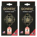 【おまけ付き】GONESH ガーネッシュ ヴェンティレーターリキッド 車用シート 芳香剤 ヴェンティレーターリキッド No.4(甘くフルーティな香り) 2.6ml 2個セット
