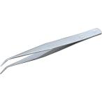 プライヤー・ニッパ・ピンセット ピンセット ＴＲＵＳＣＯ　ステンレス製ピンセット　１２５ｍｍ　先曲り型　  (TSP-26)