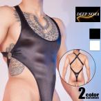 DEEP NOVA/ глубокий noba глянец атлас style ткань skeske сетка боди .. мужчина нижнее белье 