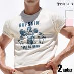 RUFSKIN/ラフスキン BARBELL Tシャツ 半袖 メンズ イラストプリント 筋肉 ファッション トップス