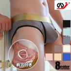 メンズビキニ　WJ/ダブルジェイ 前穴付き アイスシルク　分離構造 　分離収納 男性下着　メンズ　パンツ　　柔らかい