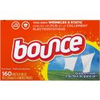 ショッピング柔軟剤 バウンス ドライヤーシート bounce 乾燥機用柔軟剤 160枚入り