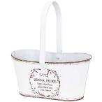 村田屋産業 ダナティンポット浅ハンドル 小 White 5607