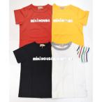 ミキハウス mikihouse ロゴ半袖Tシャツ 80-140cm