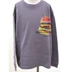 セール グルーヴィーカラーズ 天竺HAMBURGER L/S TEE 2(160cm )チャコールグレー FITH