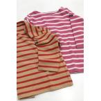 デニムダンガリー ボーダー天竺 ボートネック TEE 120cm 2(160cm)