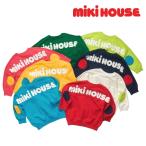 ミキハウス mikihouse LIMITED バックロゴ トレーナー 80cm〜120cm 10-5620-682