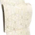 ショッピング光 大光 袋帯 フォーマル 仕立て上がり 白 シルバー ベージュ 西陣織 礼装用 絹 新品 販売 購入 古典柄 菊文様 結婚式 fo-332