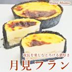 菓子工房華もも　送料無料　月見フラン16cm　タルト　バターケーキ　リンゴ　ケーキ　焼き菓子　スイーツ　2025　クリスマス　お歳暮
