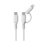 Lightning�ϊ��R�l�N�^�t�BUSB�[�d�������P�[�u�� 1.2m �yType-C - Type-C�z(AJ676)