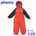  Phoenix 95~115cm лыжи одежда с функцией изменения размера детский One-piece красный SUKUSUKU 2-6 Kids Phenix R2311-331