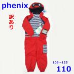  есть перевод Phoenix 95~115cm лыжи одежда с функцией изменения размера детский One-piece красный 110 Pingu Kids Phenix R2401-011