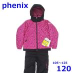  Phoenix 105~125cm лыжи одежда с функцией изменения размера детский верх и низ в комплекте розовый SUKUSUKU 4-8 Kids Phenix R2408-129