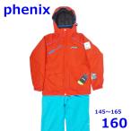  Phoenix 145~165cm лыжи одежда с функцией изменения размера детский верх и низ в комплекте красный 160 Kids Phenix R2410-034