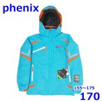  Phoenix 155~175cm лыжи одежда с функцией изменения размера детский жакет бирюзовый 170 Kids Phenix R2502-187