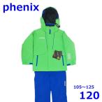  Phoenix 105~125cm лыжи одежда с функцией изменения размера детский верх и низ в комплекте зеленый 120 Kids Phenix R2503-112