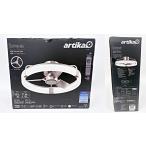 artica LED потолочный вентилятор 23 дюймовый диаметр 58.4cm Sunnyvale 23FAN-SUVR-C4BN вентилятор te задний Sunny вуаль потолочный вентилятор свет R2606-134