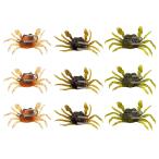 カニワーム タコ釣り ワーム ルアー タコエギ タコベイト タコ チヌ ソフト 疑似餌 9個 セット