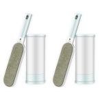  европейская одежда щетка . брать . костюм щетка шерсть шар брать . щетка одежда дастер одежда кошка. шерсть собака шерсть животного брать . голубой 2 шт 