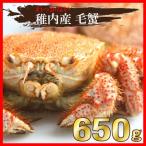 毛ガニ カニ 蟹 蟹味噌 北海道 稚内 650ｇ 1尾