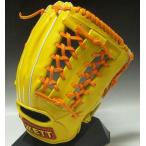 オーダー限定品 一般軟式 ZETT ゼット オールラウンド用 右投げ(LH) BRGA400 イエロー(5300)