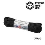 At wood Rope アットウッドロープ パラコード 4mm×30m ブラック