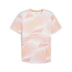  Puma мужской бег Ran fei шероховатость toAOP короткий рукав футболка наземный тренировка 