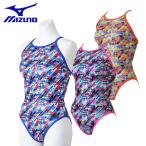 ミズノスイム レディース トレーニング水着 エクサースーツ ミディアムカット N2MAB767 女性用 長持ち 練習用