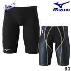 FINA одобрение купальный костюм MIZUNO Mizuno плавание FX*SONIC Prism половина леггинсы Junior .. купальный костюм половина леггинсы детский леггинсы FINA одобрение ткань .
