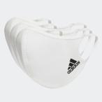 アディダス adidas マスク フェイスカバー 3枚組(M/L) ホワイト Face Covers KOH81 H34578