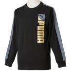 プーマ ＦＤ　ＬＳ　ＴＥＥ PMJ-827280  (01)ブラック (02)ポセイドン (03)ジニア (04)グレイ　ヘザー