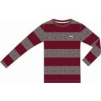 プーマ Ｐ．Ｓ．Ｔ．Ｄ．　ボーダー　ＬＳ　ＴＥＥ PMJ-903695  メンズ・ユニセックス