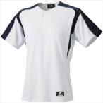 エスエスケイ １ボタンベースボールＴシャツ SSK-BW8010 メンズ・ユニセックス （1070）ホワイト×ネイビー （1090?