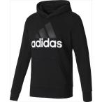 ａｄｉｄａｓ（アディダス） Ｍ　ＥＳＳＥＮＴＩＡＬＳ　リニアロゴ　スウェットプルオーバーパーカー　（裏毛） BLK/WHT