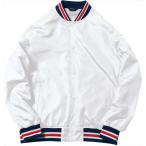 ＢＯＮＭＡＸ（ボンマックス） 【男女兼用・ジュニア　カジュアルウェア】　スタジアムジャケット ホワイト