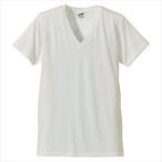 ＵｎｉｔｅｄＡｔｈｌｅ（ユナイテッドアスレ） ４．４オンストライブレンドＶネックＴシャツ バニラホワイト