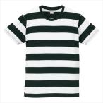 ＵｎｉｔｅｄＡｔｈｌｅ（ユナイテッドアスレ） ５．０オンス　ボールドボーダー　ショートスリーブＴシャツ ブラック/ホワイト