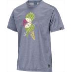 ＣＯＮＶＥＲＳＥ（コンバース） 【メンズ　バスケットボールウェア】　【ＢＡＣＫＣＯＵＲＴ　ＥＤＩＴＩＯＮ】　バックコート　Ｔシャツ ネイビー