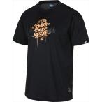 Yahoo! Yahoo!ショッピング(ヤフー ショッピング)ＣＯＮＶＥＲＳＥ（コンバース） （メンズ　バスケットボールウェア）　バックコート　Ｔシャツ　裾ラウンドカット ブラック/オレンジ